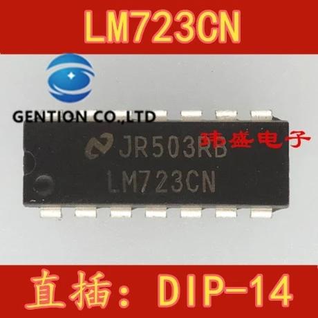 10PCS LM723 LM723CN PMIC- - DIP14 Ʈ   100% ű  